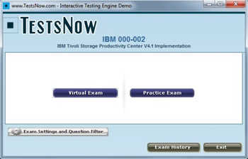 TestsNow 4A0-M01 Practice Testing Engine screenshot