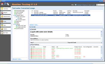 Testuff screenshot