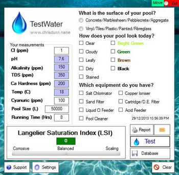 TestWater screenshot