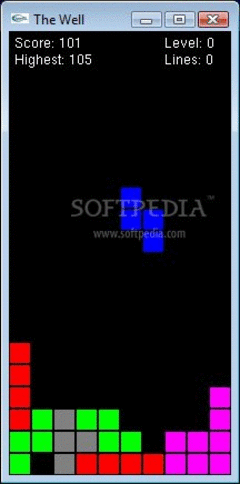 Tetris 2D screenshot