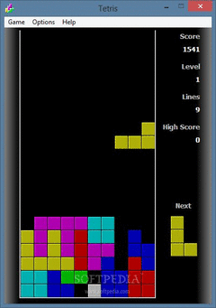 Tetris screenshot