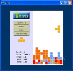 Tetris screenshot