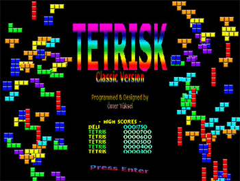 Tetrisk screenshot