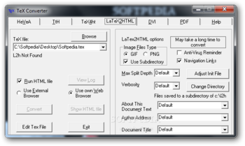 TeX Converter screenshot 4