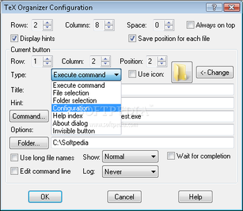 TeX Organizer screenshot 2