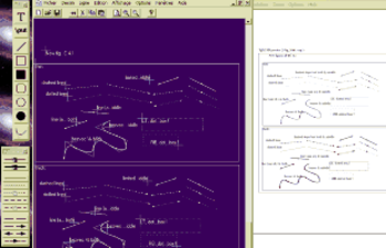 TeXCAD screenshot