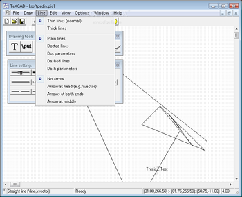 TeXCAD screenshot 3