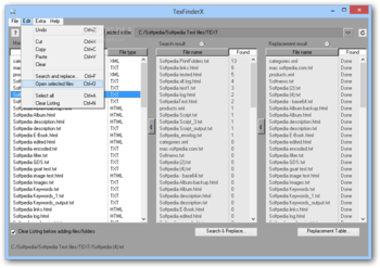 TexFinderX screenshot 3