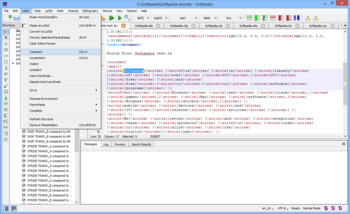 TeXstudio screenshot 4