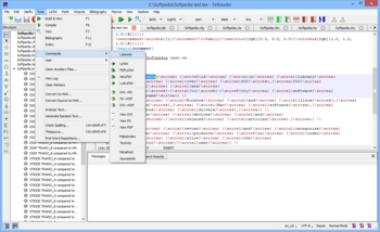 TeXstudio screenshot 5