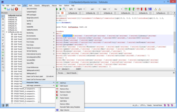 TeXstudio screenshot 6