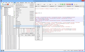 TeXstudio screenshot 7