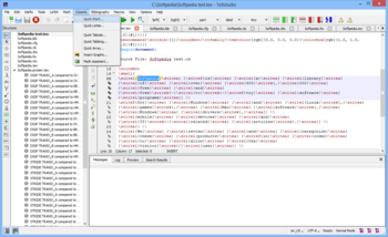 TeXstudio screenshot 8
