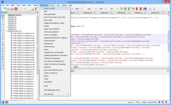 TeXstudio screenshot 9