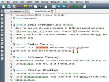 TeXstudio Portable screenshot