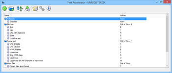 Text Accelerator screenshot