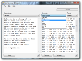 Text Converter screenshot