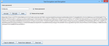 Text Encryption and Decryption screenshot