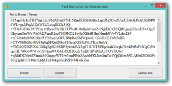 Text Encryptor screenshot