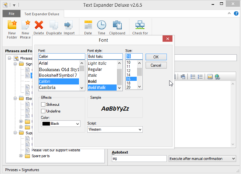 Text Expander Deluxe screenshot 2