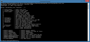 Text Extract Utility screenshot