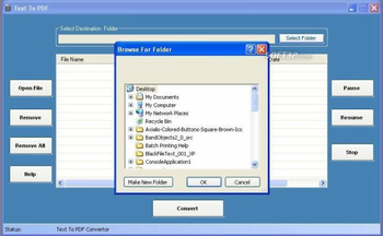 Text To PDF Converter screenshot 2