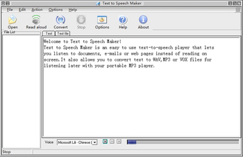 Text to Speech Maker screenshot