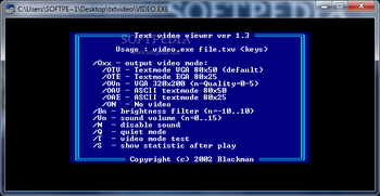 Text Video screenshot