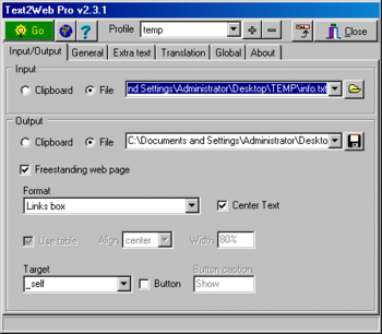 Text2Web Pro screenshot 3