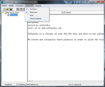 TextBatch screenshot 2