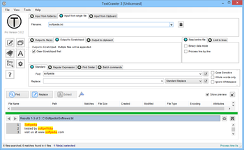 TextCrawler Pro Edition screenshot 2