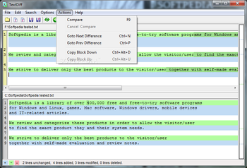 TextDiff screenshot 3