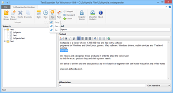 TextExpander screenshot 4