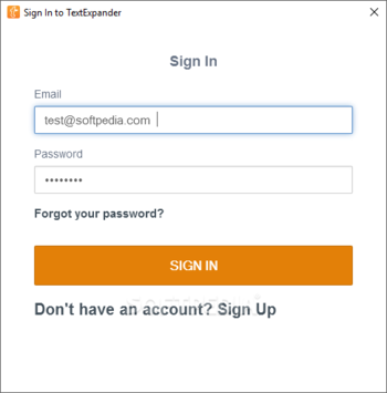 TextExpander screenshot