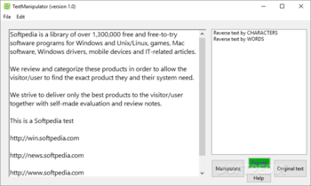 TextManipulator screenshot