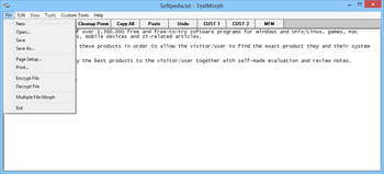 TextMorph screenshot 2