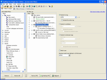 TextPipe Engine screenshot 2