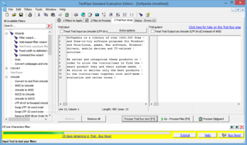 TextPipe Standard screenshot 4