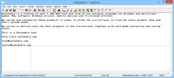 Textplorer screenshot