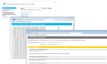 TextSearch for OpenText StreamServe screenshot