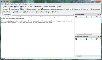 TextSpeech Pro screenshot