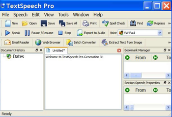 TextSpeech Pro Elements screenshot