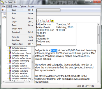 TextTree screenshot 3