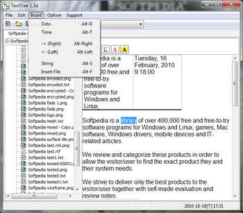 TextTree screenshot 4