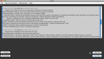 Textual Analyzer screenshot 2