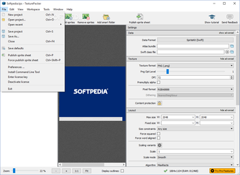 TexturePacker screenshot 6