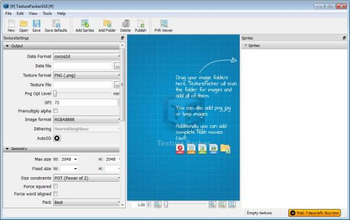 TexturePacker screenshot