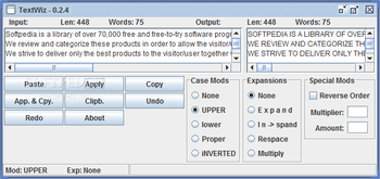 TextWiz screenshot