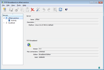 TFTP Broadband screenshot