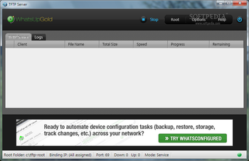 TFTP Server screenshot